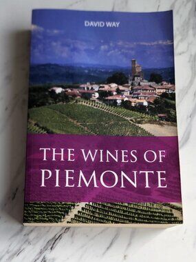 The Wines of Piemonte by David Way Paperback Academie Du Vin Library - Good
